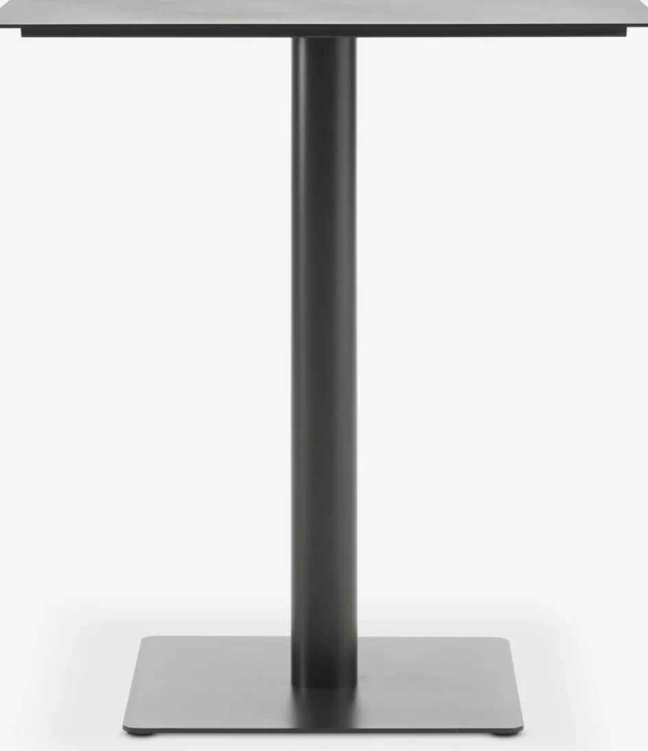 KAPPRUET + INGSTRUPKAPPRUET L65 table + 2 INGSTRUP chaises noir-JYSK Discount