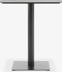 KAPPRUET + TRILLEVALLENKAPPRUET L65 table + 2 TRILLEVALLEN chaises noir-JYSK