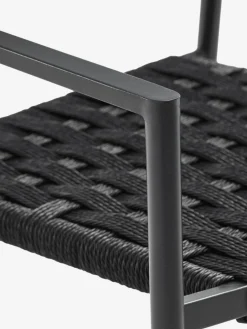 KAPPRUET + TRILLEVALLENKAPPRUET L65 table + 2 TRILLEVALLEN chaises noir-JYSK