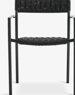 KAPPRUET + TRILLEVALLENKAPPRUET L65 table + 2 TRILLEVALLEN chaises noir-JYSK