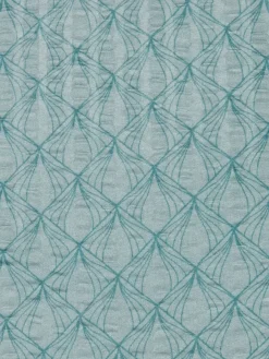 KARENBasicParure de lit Seersucker KAREN 240x220 turquoise-JYSK Online