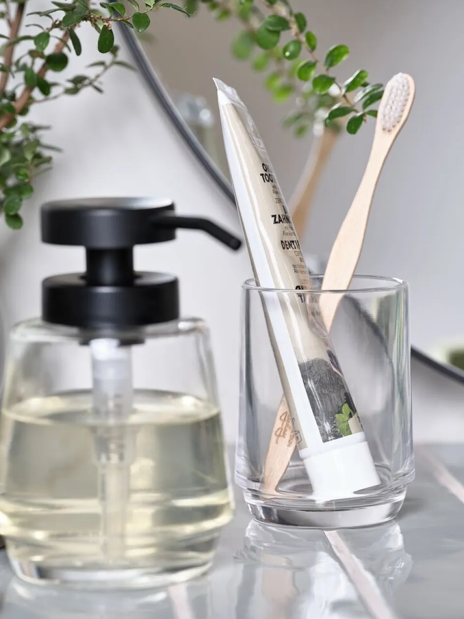 KARLSKRONAPorte-brosses à dents KARLSKRONA verre-JYSK Discount