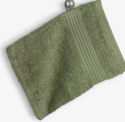 KARLSTADGoldGant de toilette KARLSTAD 15x21 vert armée-KRONBORG Clearance