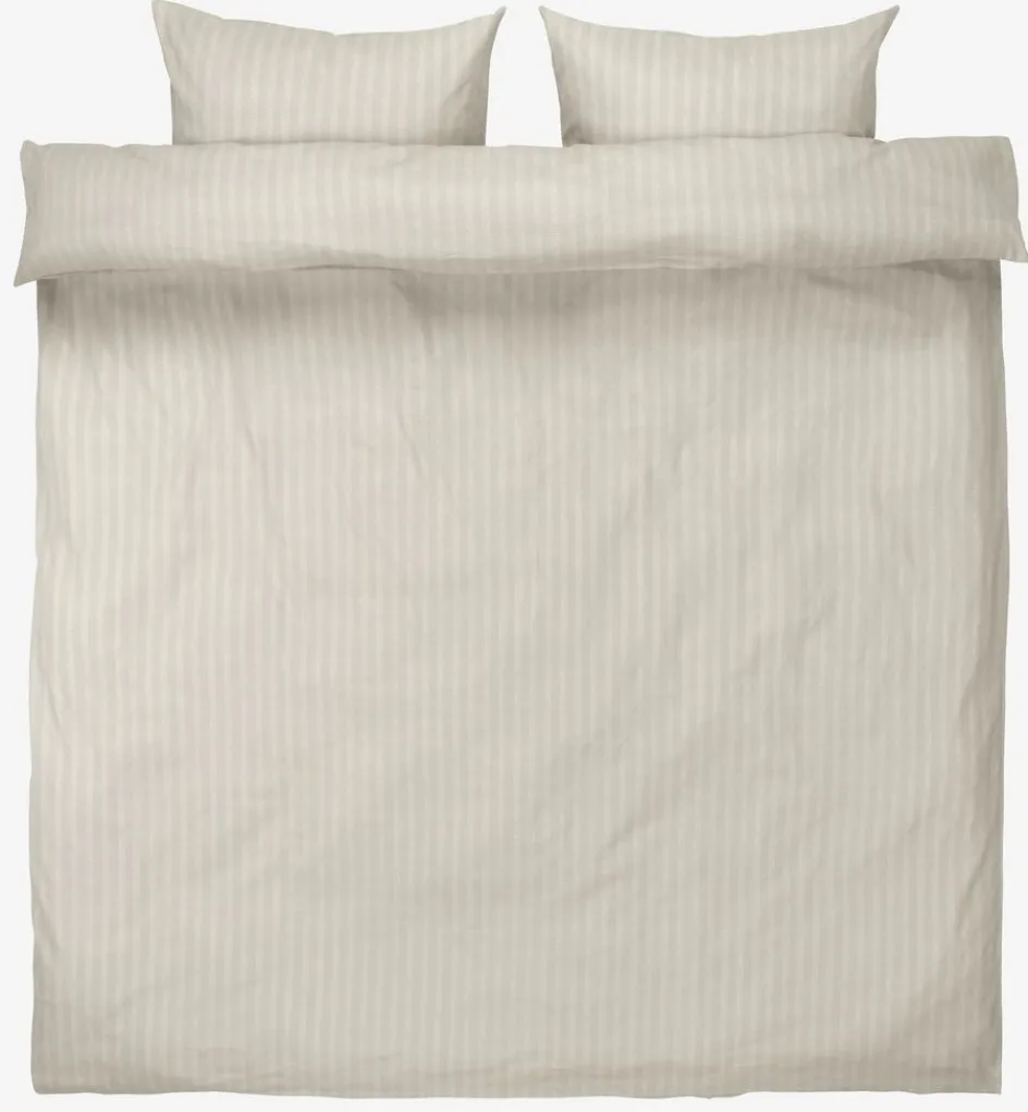 KARMENBasicParure de lit KARMEN 240x220 sable-JYSK Sale