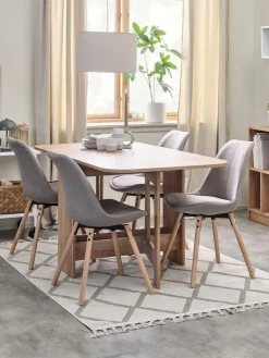 KASTRUPChaise KASTRUP tissu /chêne naturel-Royal Oak New