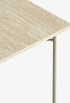 KILDEDALTable basse KILDEDAL 60x60 coloris travertin-JYSK Clearance