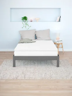 KILDENCadre de lit KILDEN 90x200 gris foncé-JYSK New