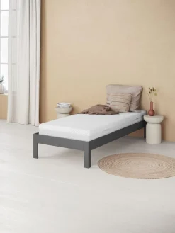 KILDENCadre de lit KILDEN 90x200 gris foncé-JYSK New