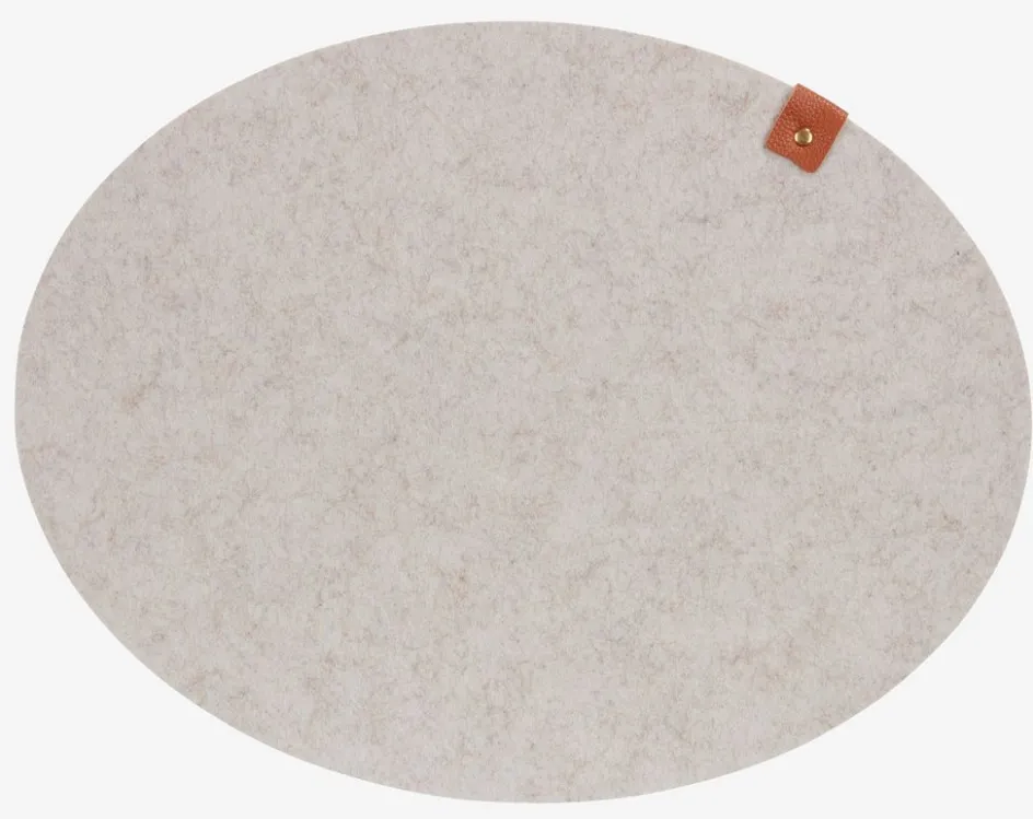 KNEGRASSet de table KNEGRAS 33x43 beige-JYSK Online