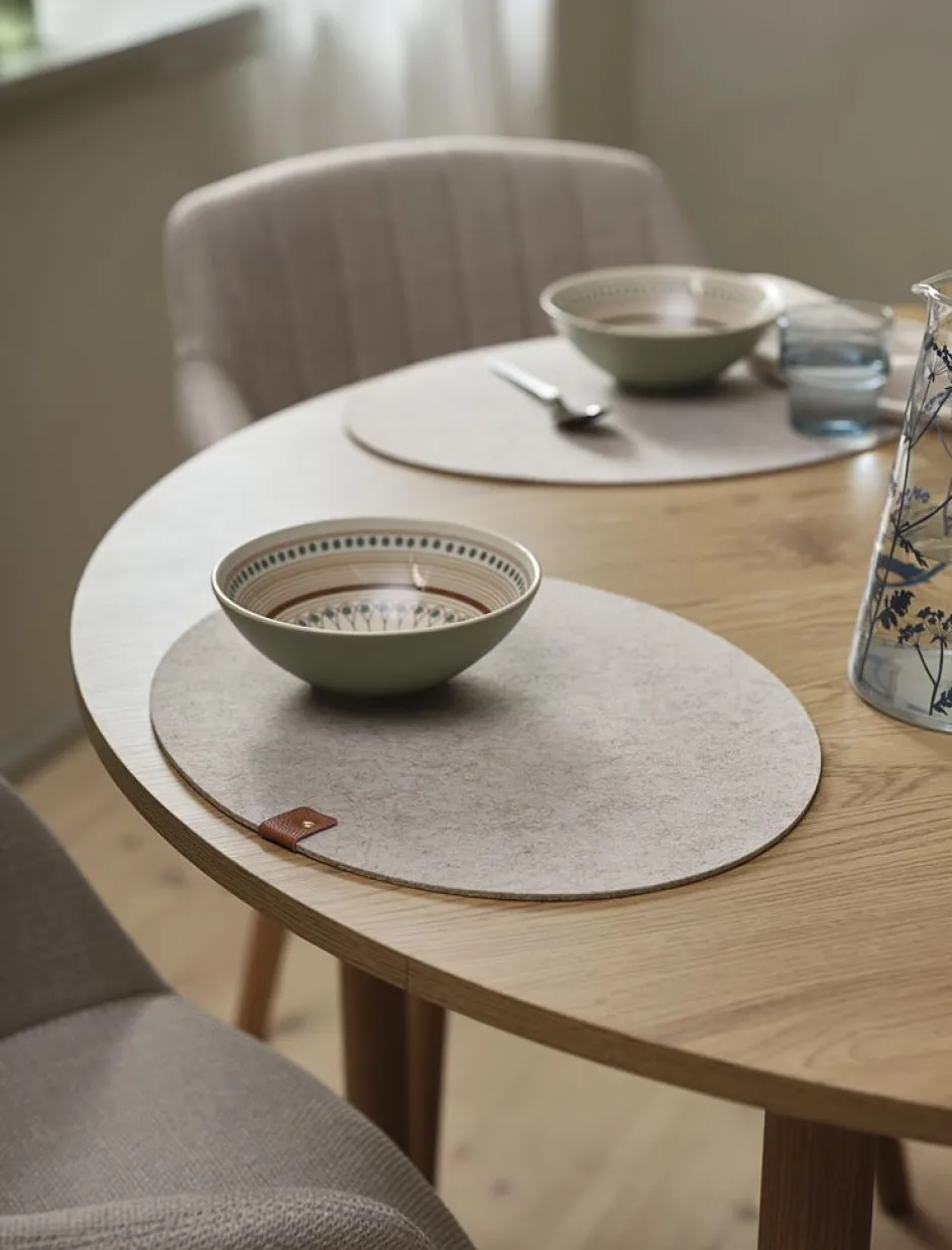 KNEGRASSet de table KNEGRAS 33x43 beige-JYSK Online