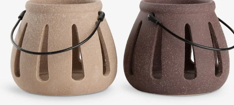 KNOTTLanterne KNOTT Ø10xH9cm assorti-JYSK