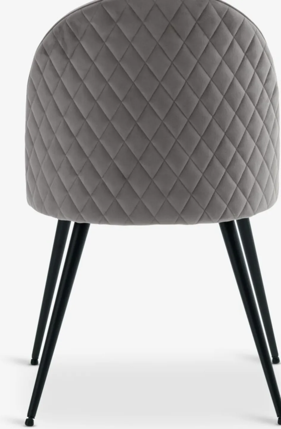 KOKKEDALChaise KOKKEDAL velours gris/noir-JYSK Online