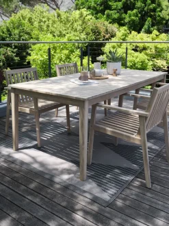 KOLLENTable de jardin KOLLEN l100xL205 bois d'acacia-JYSK New