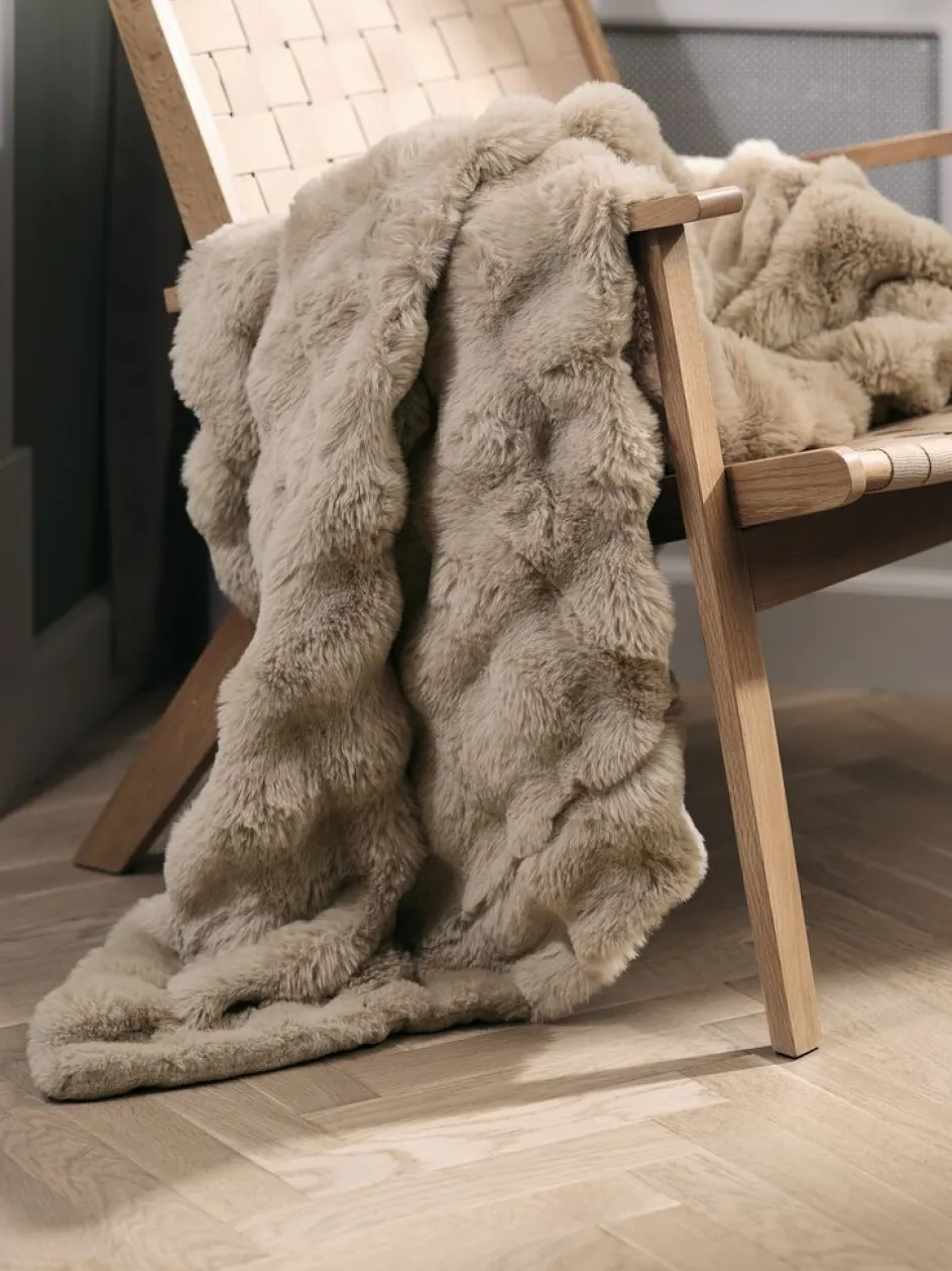 KORNVALMUEPlaid KORNVALMUE 130x170 beige-JYSK Outlet