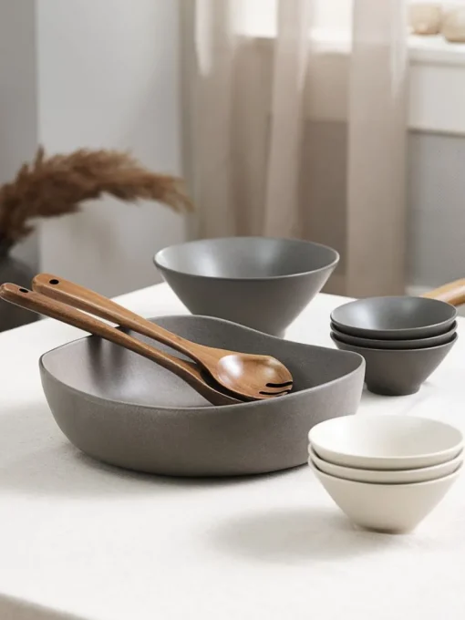 KRESTIANCouverts à salade KRESTIAN L30cm bois-JYSK Hot