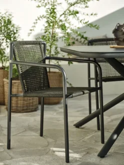 KRISTIANSTADChaise empilable KRISTIANSTAD vert foncé-JYSK