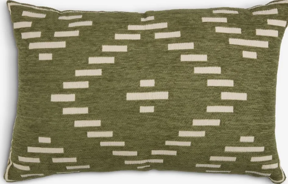 KROKUSCoussin KROKUS 40x60 chenille vert/beige-JYSK Outlet