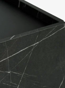 KRONDALBuffet KRONDAL 3 portes noir/imitation marbre-JYSK Discount