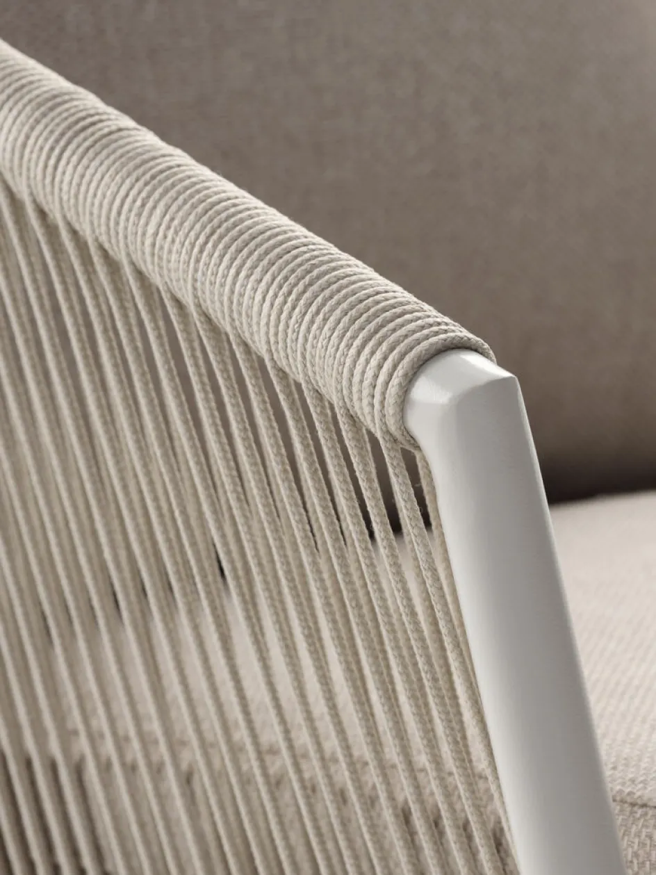 KUMLA + GILJAKUMLA L150 table + 4 GILJA chaises beige-JUTLANDIA