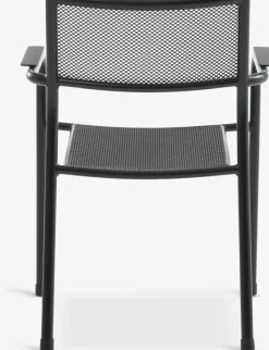 KUMLA + HEMSEDALKUMLA L200 table gris + 4 HEMSEDAL chaises noir-JUTLANDIA Clearance