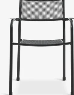 KUMLA + HEMSEDALKUMLA L200 table gris + 4 HEMSEDAL chaises noir-JUTLANDIA Clearance