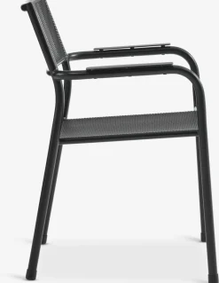 KUMLA + HEMSEDALKUMLA L200 table gris + 4 HEMSEDAL chaises noir-JUTLANDIA Clearance