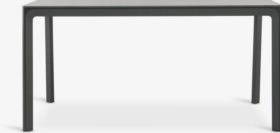 KUMLA + TAGMARKKUMLA L150 table + 4 TAGMARK chaises noir-JUTLANDIA Outlet