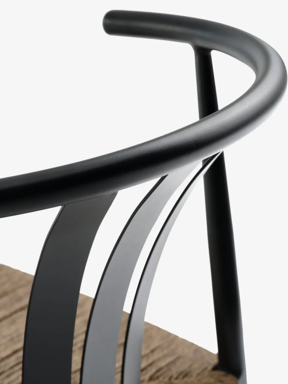 KUMLA + TAGMARKKUMLA L150 table + 4 TAGMARK chaises noir-JUTLANDIA Outlet