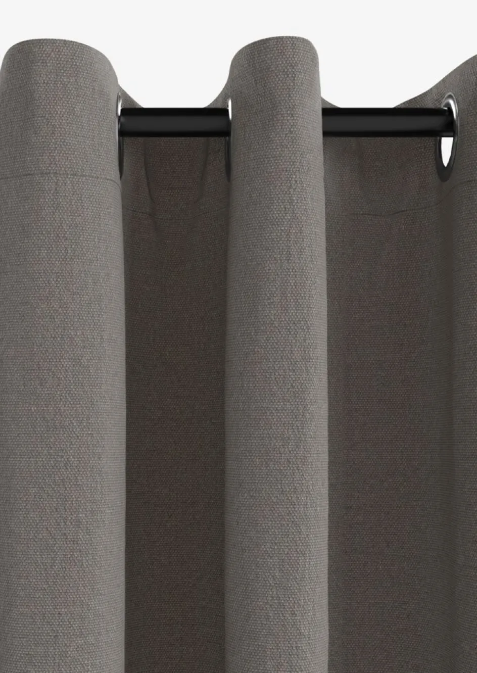 KVINGLARideau tamisant KVINGLA 1x140x245 gris chaud-JYSK Discount