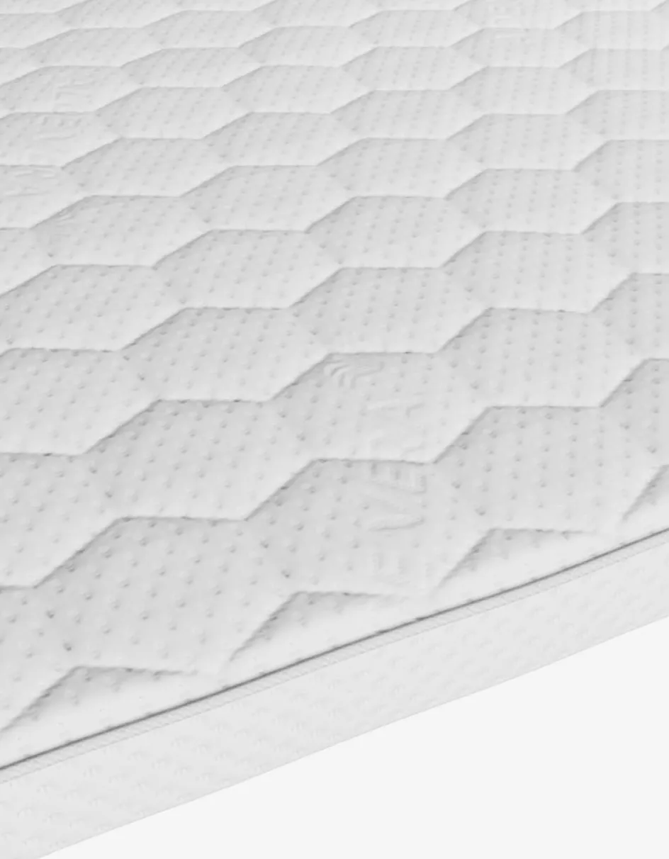 KVISTENPlusSurmatelas 140x190cm KVISTEN Blanc-DREAMZONE Clearance