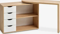 LANGAGERBureau LANGAGER 41-107x107-165 coloris chêne naturel-JYSK Best