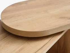 LANGAGERBureau LANGAGER 41-107x107-165 coloris chêne naturel-JYSK Best