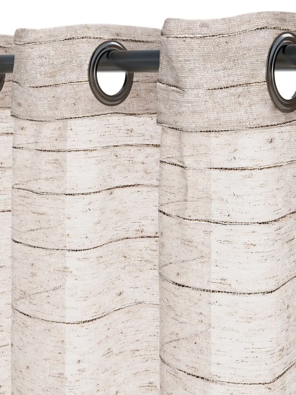 LANGELANDRideau LANGELAND 1x140x300 aspect lin beige-JYSK Clearance