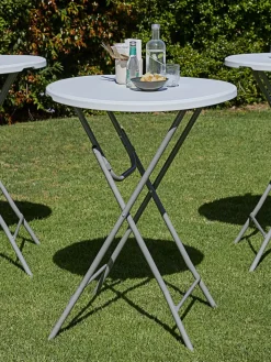 LANGERIMTable de bar LANGERIM Ø80 blanc-JYSK Discount