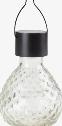 LAPPSPURVLampe solaire LAPPSPURV Ø9xH13cm transparent-JYSK