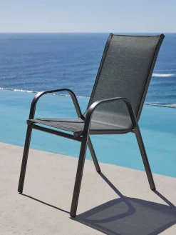 LEKNESChaise empilable LEKNES noir-JYSK Clearance