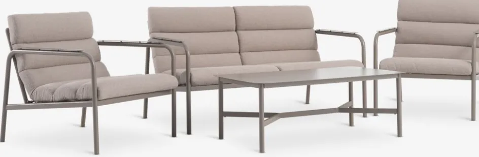 LILLESTROEMEnsemble lounge LILLESTROEM 4 personnes-JYSK Outlet