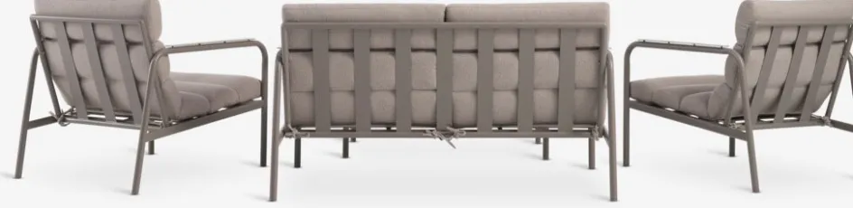 LILLESTROEMEnsemble lounge LILLESTROEM 4 personnes-JYSK Outlet