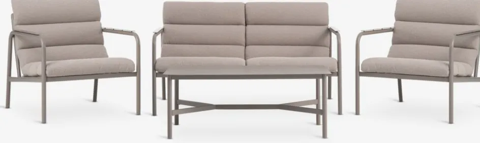 LILLESTROEMEnsemble lounge LILLESTROEM 4 personnes-JYSK Outlet