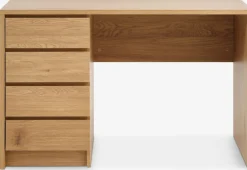 LIMFJORDENBureau LIMFJORDEN 60x120 4 tiroirs coloris-JYSK New