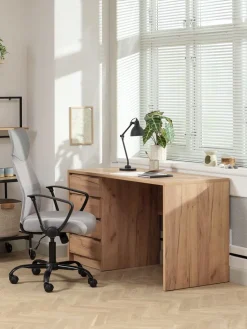 LIMFJORDENBureau LIMFJORDEN 60x120 4 tiroirs coloris-JYSK Hot