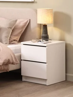 LIMFJORDENTable de nuit LIMFJORDEN 2 tiroirs-JYSK Outlet