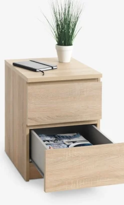 LIMFJORDENTable de nuit LIMFJORDEN 2 tiroirs coloris-JYSK Hot