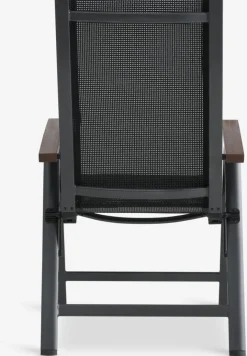 LIMHAMNChaise inclinable LIMHAMN gris-JUTLANDIA Best