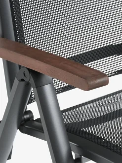 LIMHAMNChaise inclinable LIMHAMN gris-JUTLANDIA Best