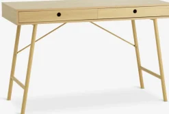 LINDVEDBureau LINDVED 48x120 2 tiroirs coloris-JYSK Best