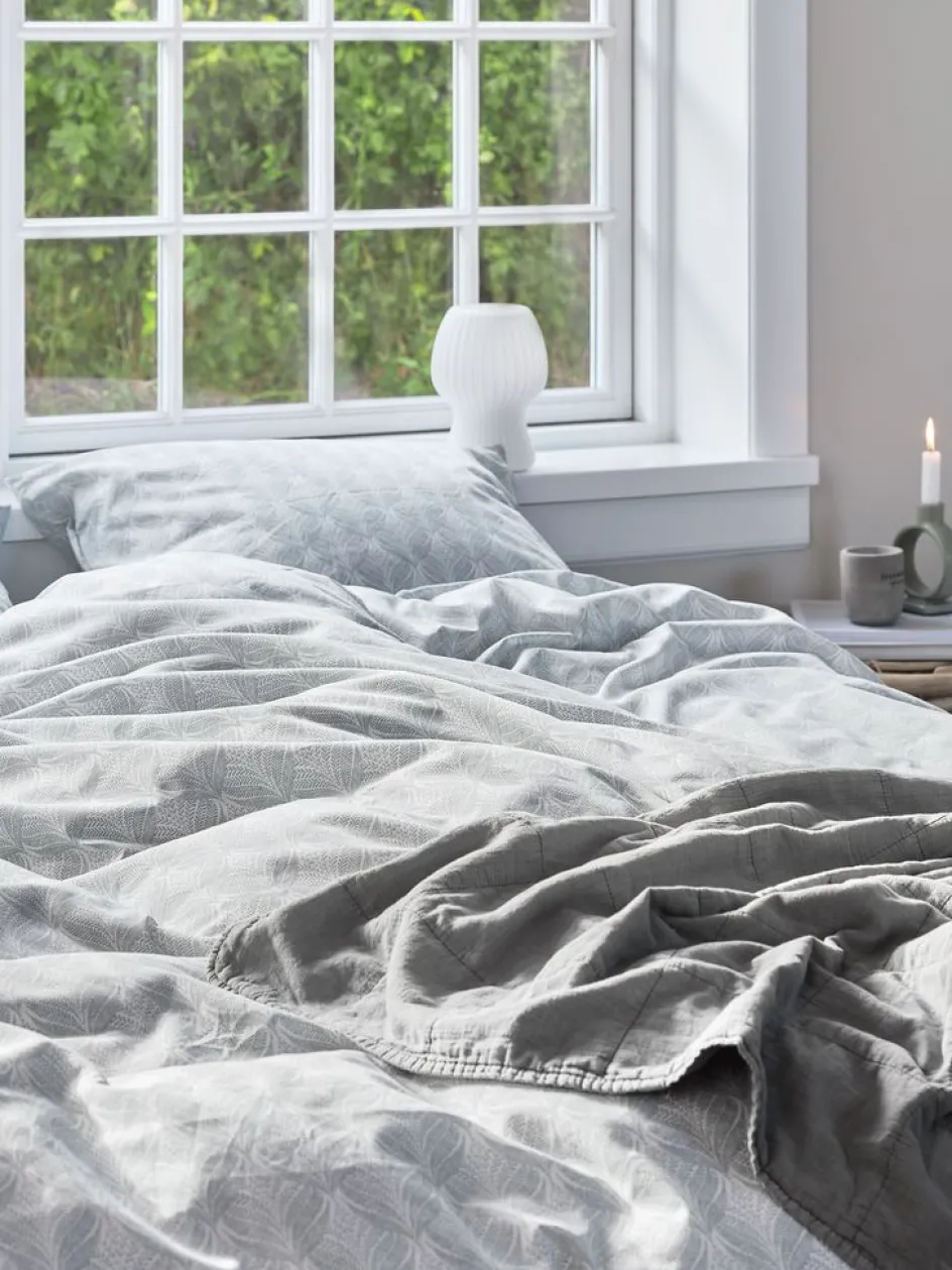 LINEBasicParure de lit LINE 240x220 turquoise-JYSK Outlet