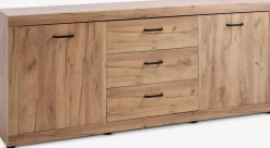 LINTRUPBuffet LINTRUP 2 portes 3 tiroirs coloris chêne naturel-JYSK Hot