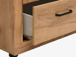 LINTRUPVitrine LINTRUP 2 portes coloris chêne naturel-JYSK Online