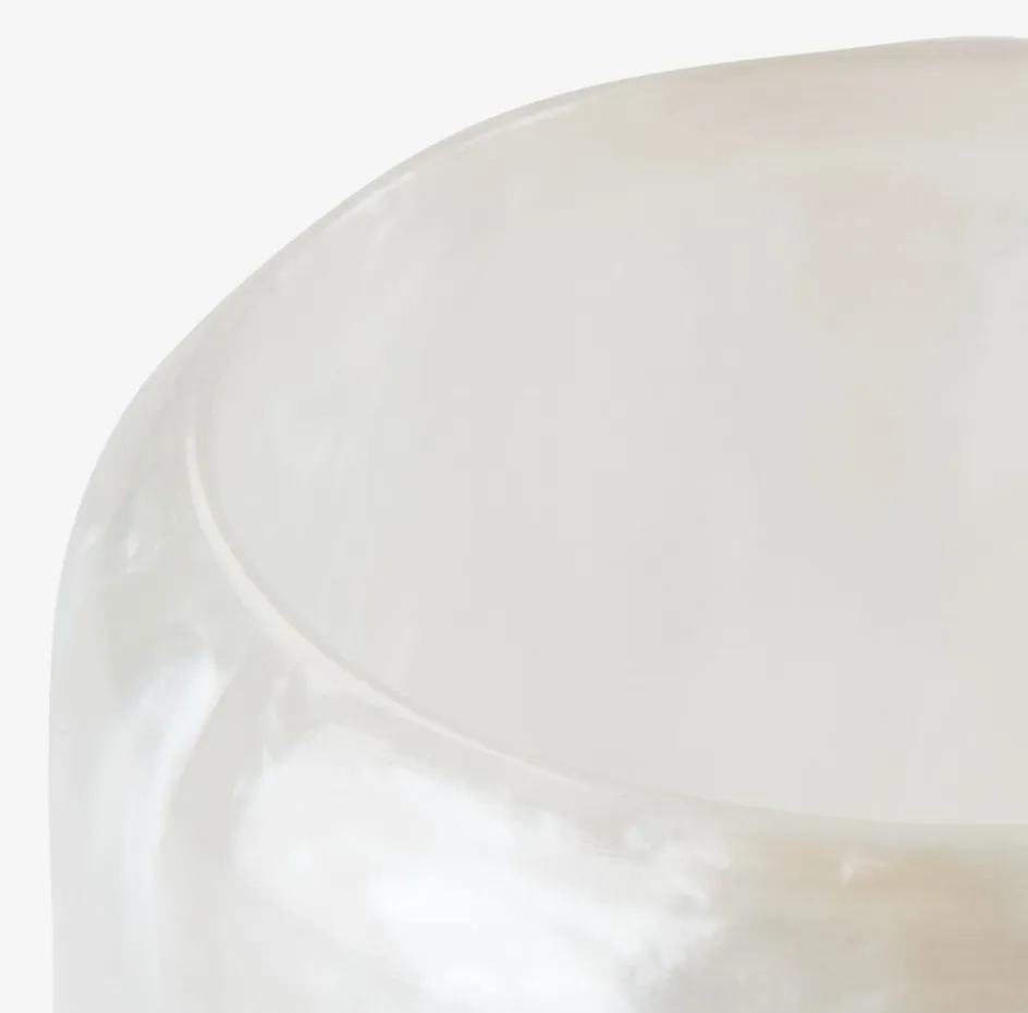 LISTERBYPorte-brosses à dents LISTERBY blanc effet nacre-JYSK